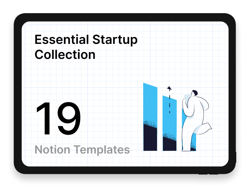 Essential Startup Collection of Notion templates