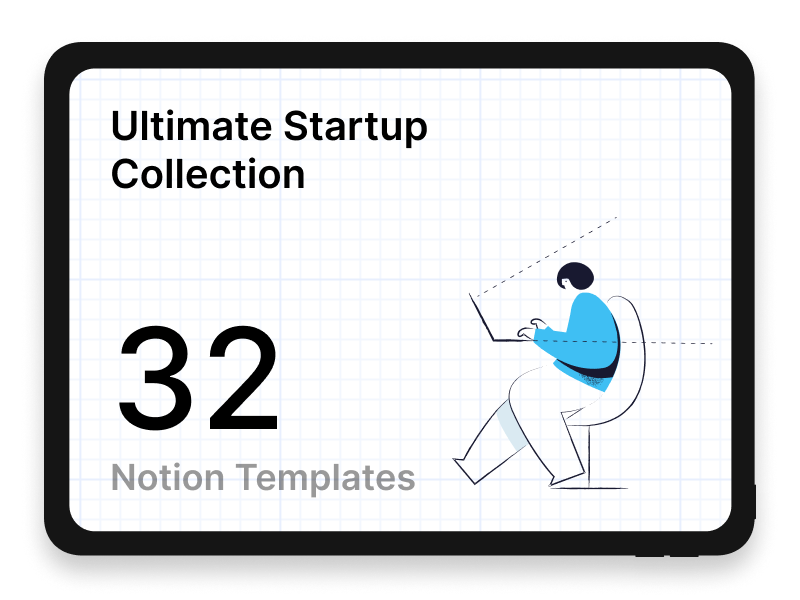 Ultimate Startup Collection of Notion templates